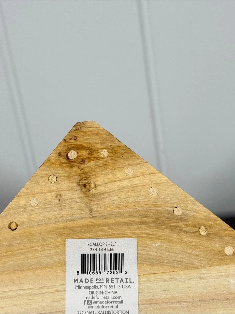 NEW Target Bullseye Playground Scallop Shelf